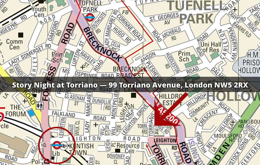 torriano map